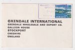 Oxendale International Card Garrison Post office Up Park Camp Jamaica