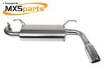 MX5Parts Performance Sports Stainless Exhaust Silencer Mazda MX5 Mk2 2.5 NB NBFL