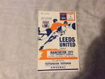 1969 CHARITY SHIELD LEEDS UNITED V MANCHESTER CITY INC INSERT F