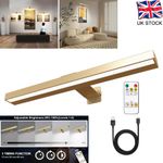 LED Wireless Picture Light with Remote, Battery Rechargeable Picture Frame Light