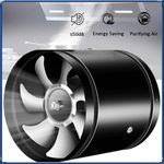 40W High Temperature Inline Extractor Fan 150mm Chimney Flue Liner Ventilator UK