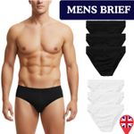 12 PACK AND 3 6 9 MENS BRIEFS SLIPS CLASSIC UNDERWEAR PANTS HIPSTER COTTON S-2XL