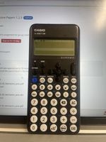 First EVER Casio fx-83GT CW Calc (Short For Calculator)