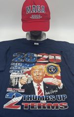 2020 Trump MAGA Make America Great Again Red Trucker Hat Cali-Fame-2XL T-Shirt