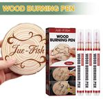 Chemical Wood Burning Pen Chemical Wood Burning Pen Marker DIY Scorch Marker 3pc