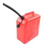 20L Gas Can 5.2 Gallons Fuel Container Organizer with Scale Non Static Gas Can