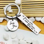 Drive Safe I Need You Here Keyring – Stainless Steel Gift for Him Her Love You