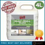 BARRETTINE MOULD & MILDEW CLEANER 4L ELIMINATES MOULD MILDEW FUNGI & ALGAE NEW