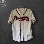 Majestic Coolbase - MLB Atlanta Braves Jersey - Men’s Medium
