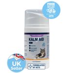 KalmAid Cat Gel Reduce Nervousness Separation Anxiety Stress and Vet Visits