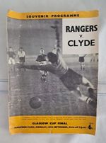 1958 Glasgow Cup Final - RANGERS v. CLYDE