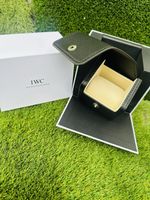IWC premium leather traveling watch box authentic Black Leather