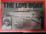 The Love Boat Rare Original Promo Poster Ad Framed!