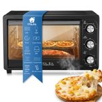 Mini Counter top Electric Cooker Freestanding Small Oven Hob Stand Alone Black