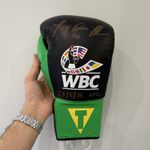 Tony Bellew Signed WBC Boxing Glove 29/5/16 Everton Goodison Park No COA