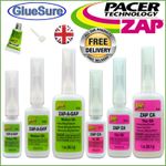 Zap a Gap Glue C A Medium & Thin Quick Setting SuperGlue Cyanoacrylate by Pacer