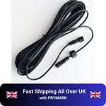 5 Meter Extension Cable for Solar Spotlight Waterproof Cable 2 Pin Male to Femal