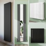 Horizontal Vertical Designer Radiator Flat Panel Oval Column Central Heating