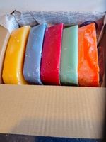 Candle wax 1.8kg for making candles Coloured @ lightly scented