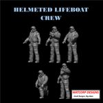 Rnli Crew Members with helmets 1:12 Scale (152)mm