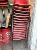 16 Red Outside Seats