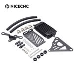 NICECNC Coating Oil Cooler Radiator Fuel Cooler Kit For Honda XR650L 1993-2025
