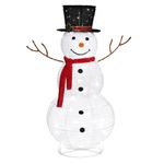 4FT Lighted Christmas Snowman for Xmas Indoor Outdoor Garden Yard Décor 120CM