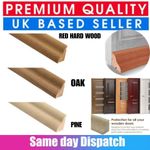 Hardwood Weather Board Reversible Timber Wooden Bar 900mm 3Ft Weatherboard Drip