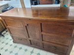 19th Century Oak Mule Chest