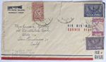 Khobar, SA--Mrs. J.L. Reilley, SF, US/Sc. #s 166, 169, 177, RA4+1 Gone/1946-'50s