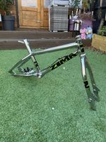 Zima Bmx frame and forks Mid School Bmx 1990's Rare U.k made 