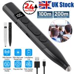 Wireless USB Presenter PowerPoint Pointer Clicker Pen Laser PPT Remote Control