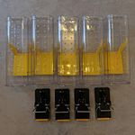 Bulk Buy! ROSHIELD Mice Traps, Catch & Release Tubes + Snap Traps Black/Yellow