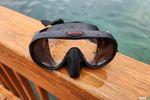 HOLLIS  M1  FRAMELESS  SCUBA DIVE MASK BLACK