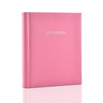 Pink Large Self Adhesive 20 Sheets 40 Sides Photo Albums For Ideal Gift- SM40PK