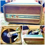 Vintage Original PHILIPS DJ vinyl Record Player Fully Serviced EX Working order!