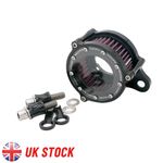 DR-HL006002-A Air Cleaner Intake Filter Kit Harley Sportster XL 883 1200 Black