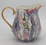 Rare, Stylish & Collectable Porcelain Creamer.Hand Painted By Valerie Patterson 