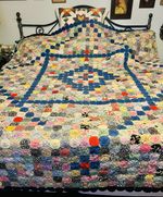 Vintage Yo Yo Quilt
