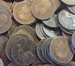 100 OLD PENNY COINS FROM 1860 TO 1967