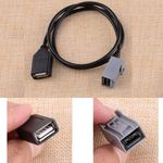 USB CABLE ADAPTER AUX For Honda/Civic/Jazz/Fit/CR-V/Accord/CR-Z 2008-2013