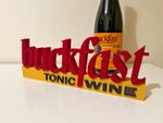 Buckfast Tonic Wine Sign/Plaque For Bar, Man cave, Kitchen, Garage