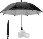 Camera Hot Shoe Umbrella, Waterproof Camera Umbrella DSLR Camera Sunshade Rain C