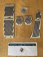 AC Schnitzer Style Universal Aluminium Manual Pedal Covers Footrest Set for BMW
