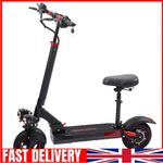 Foldable Electric Scooter for Adults with Motor EScooter with Seat UK