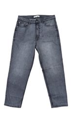 ZARA Mom fit high-rise charcoal jean Woman size 12
