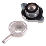 Universal Aluminum Billet Weld-On Radiator Filler Neck with Cap xg