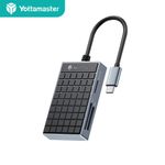 Yottamaster 4 in 1 USB 3.0 External SD Card Reader USB C Memory Card Super Speed