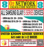 Samsung Galaxy S20, S20+, S20 ULTRA, S21, S21+, S21 ULTRA | EE UK unlock code