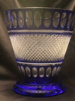 GODLINGER CRYSTAL COBALT CUT TO CLEAR ICE BUCKET CRYSTAL LEGENDS